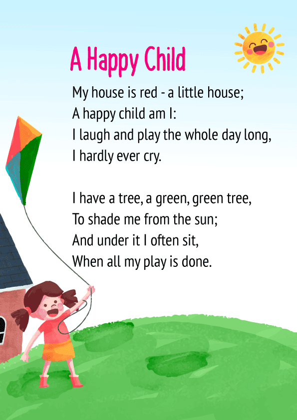 English poems for kids