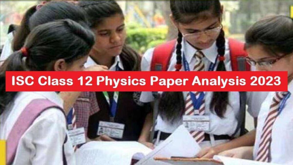 CBSE Class 12 Physics Paper Analysis 2023CBSE Class 12 Physics Paper Analysis 2023